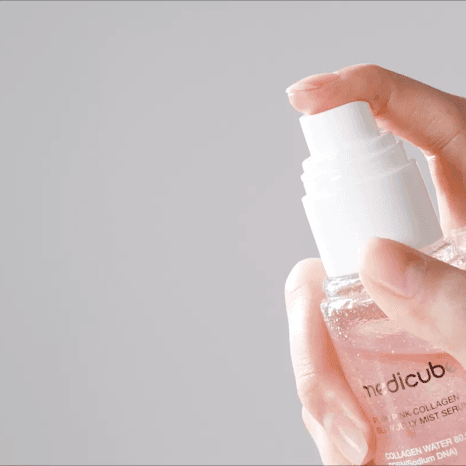 MEDICUBE Сыворотка-мист розовая желейная с PDRN Pink Collagen Glow Jelly Mist Serum (ЧЗ)