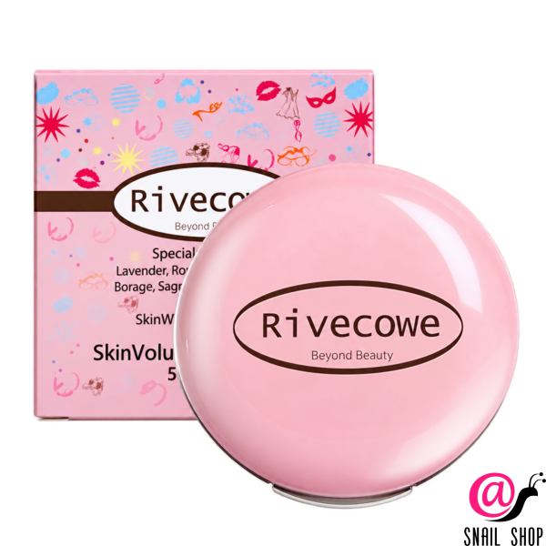 RIVECOWE Пудра для лица БЕСЦВЕТНАЯ / МАТИРУЮЩАЯ Sebum Control Convenient Compact (ЧЗ)