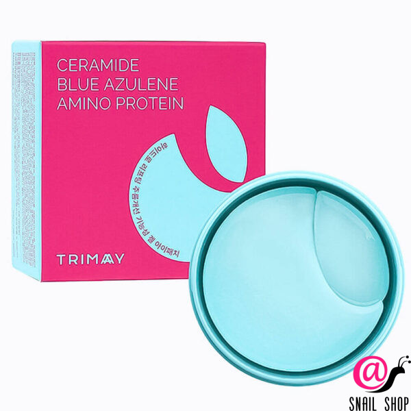 TRIMAY Патчи для век с керамидами, азуленом и аминокислотами Hydro Lifting Gel Eye Patch (ЧЗ)