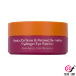L.SANIC Гидрогелевые патчи кофеин Herbal Caffeine & Retinol Derivative Hydrogel Eye Patches