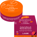 L.SANIC Гидрогелевые патчи кофеин Herbal Caffeine & Retinol Derivative Hydrogel Eye Patches