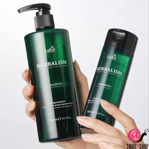 LADOR Шампунь против выпадения волос Herbalism Shampoo (ЧЗ)