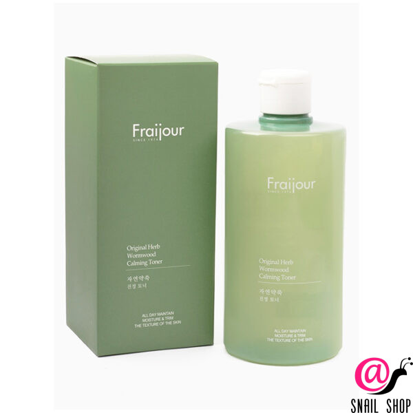 FRAIJOUR Тонер для лица AHA-/BHA-КИСЛОТЫ Original Herb Wormwood Calming Toner