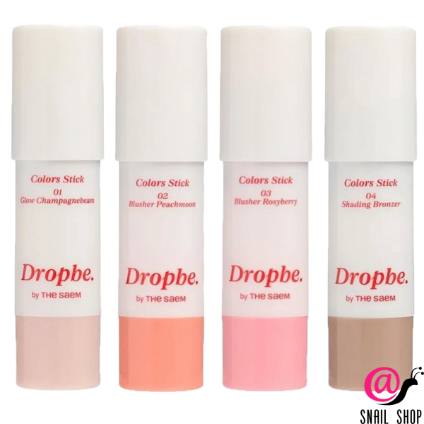 THE SAEM Кремовые румяна-стик для естественного сияния Drop Be Colors Stick Blusher (ЧЗ)