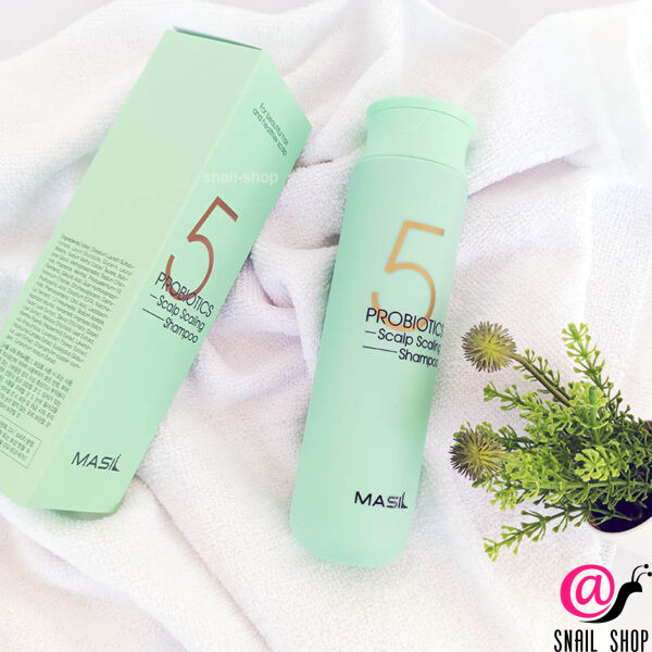 MASIL Шампунь для глубокого очищения кожи головы с пробиотиками Probiotics Scalp Scaling Shampoo ЧЗ