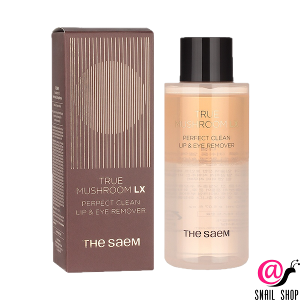 THE SAEM Средство для снятия макияжа True Mushroom LX Perfect Clean Lip & Eye Remover