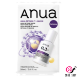 ANUA Тонизирующая тканевая маска с ретинолом и 5% ниацинамида Retinol Niacin Night Care Mask