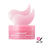 MEDICUBE Патчи гидрогелевые с PDRN и коллагеном PDRN Pink Caffeine Collagen Eye Patch