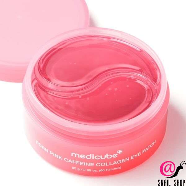 MEDICUBE Патчи гидрогелевые с PDRN и коллагеном PDRN Pink Caffeine Collagen Eye Patch