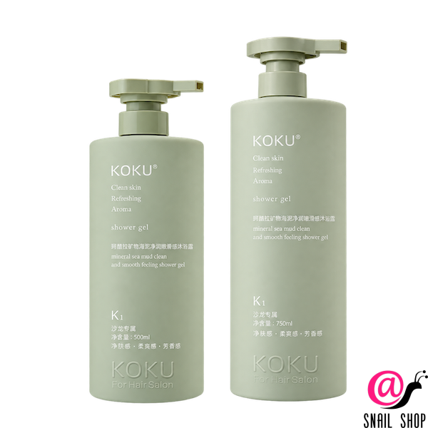KOKU Гель для душа К4 ОСВЕЖАЮЩИЙ с морской грязью Mineral Sea Mud Clean&Smooth Feeling Shower Gel