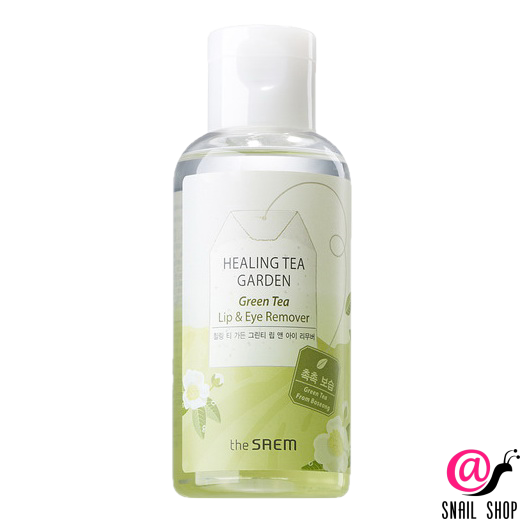 THE SAEM Средство для снятия макияжа с глаз и губ Healing Tea Garden Green Tea Lip & Eye Remover ЧЗ