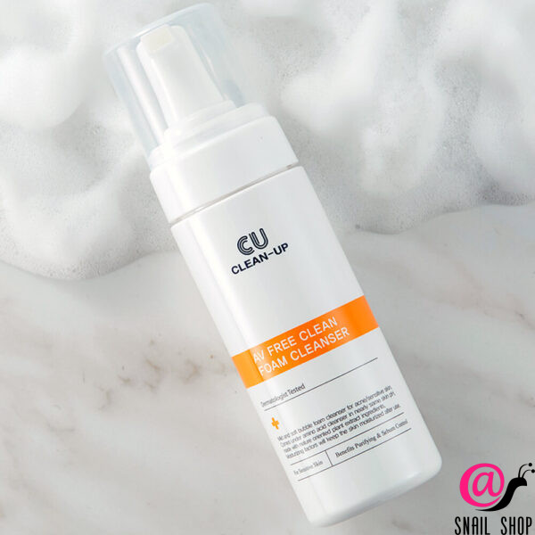 CUSKIN Себорегулирующая пенка для проблемной кожи AV Free Purifying Foam Cleanser