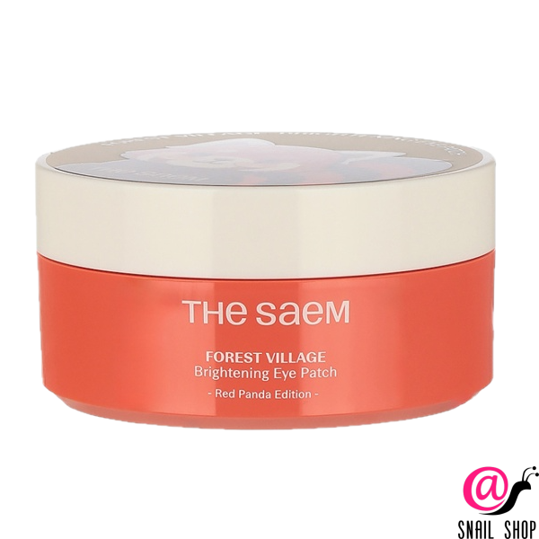 THE SAEM Патчи для лица Forest Village Brightening Eye Patch Red Panda Edition