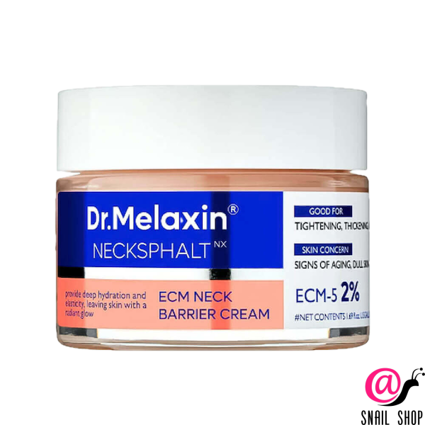 DR. MELAXIN Укрепляющий питательный крем для шеи Necksphalt ECM Neck Barrier Cream