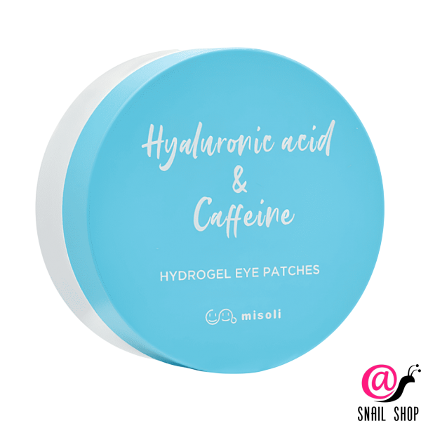 MISOLI Гидрогелевые патчи с гиалуроновой кислотой и кофеином Hydrogel Hyaluronic Acid & Caffeine