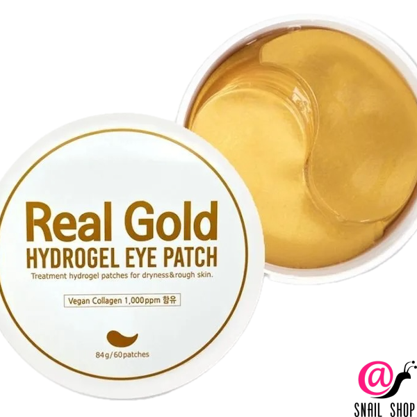 PRRETI Патчи для глаз гидрогелевые антивозрастные с золотом и пептидами Eye Patch Real Gold Hydrogel