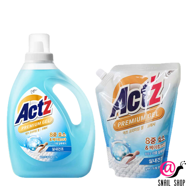 PIGEON Гель-концентрат для стирки белья с мятой Act'z Premium Gel Fresh