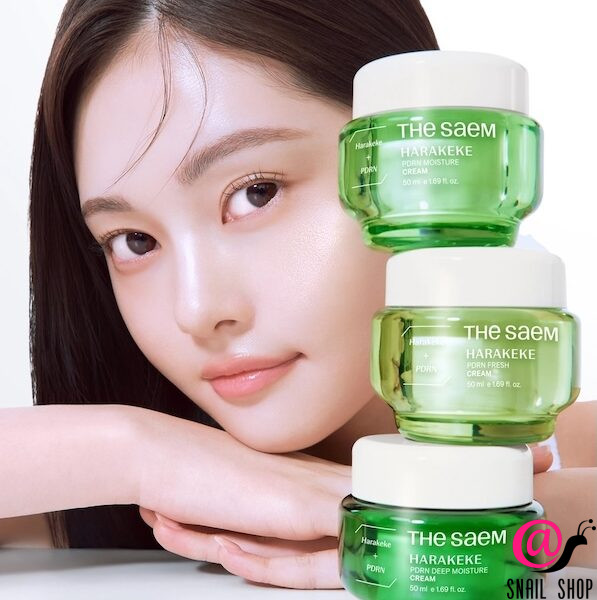 THE SAEM Крем питательный увлажняющий для лица Harakeke PDRN Deep Moisture Cream