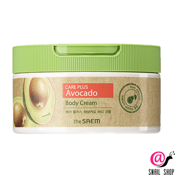 THE SAEM Крем для тела с экстрактом авокадо Care Plus Avocado Body Cream