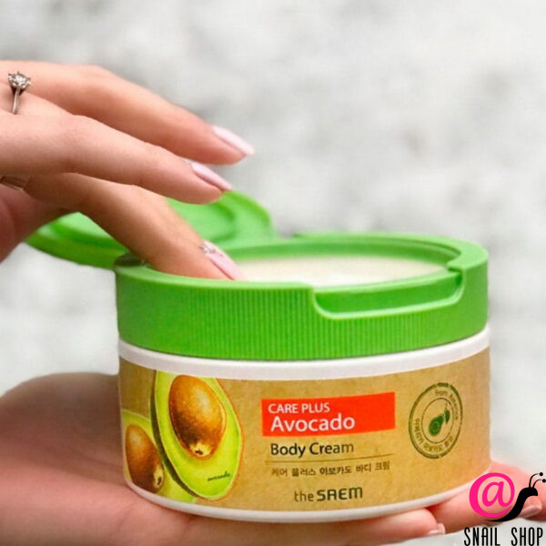THE SAEM Крем для тела с экстрактом авокадо Care Plus Avocado Body Cream